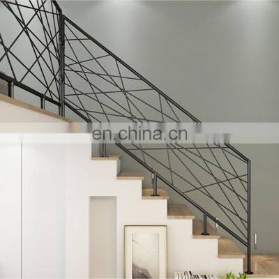 Modern Stair Balustrades & Handrails Duplex Luxury Guardrail Nordic Villa Fence Corridor Railing System photo-2