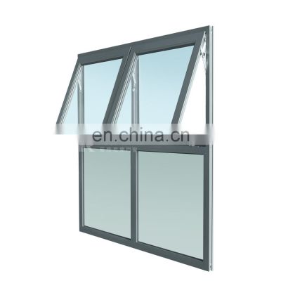 High Quality Hurricane Proof Dielectric Double Glazed Awning Aluminum Window