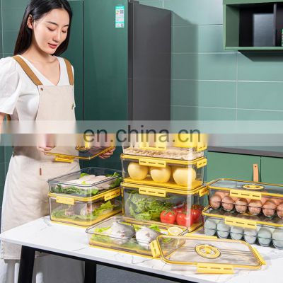 Favourable Price New Arrival Organize Plastic Beauty Refrigerator Egg Storage Box