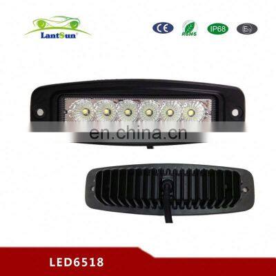 7inch 18w LED WORK LIGHT DUALLY FLUSH MOUNT DRIVING LED LIGHT