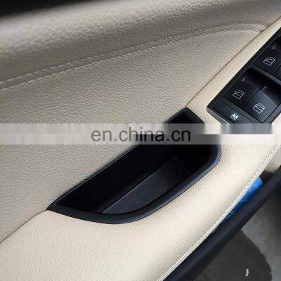 2pcs Front Door Handle Storage Box For Mercedes Benz CLA GLA Class 2014 2015 Accessory