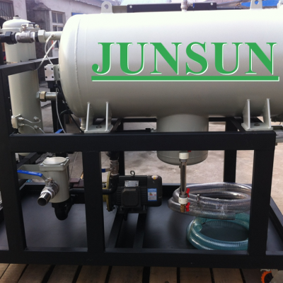 Junsun Coalescence and Separation Turbine Lubricating Oil Filtration Dehydration Machine