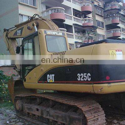 Caterpillar used cheap Japan 325C crawler excavator