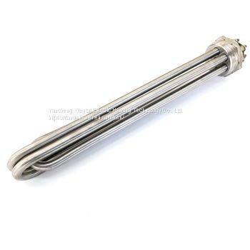 Heating Element Of Industrial Boiler Heating Flange Tube Immersion Heater Of Industrial Boiler Heating
