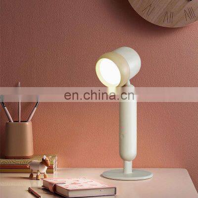 USB Rechargeable LED Desk Light Dimmable Eye Protection Besides Table Light Children Student Reading Lamp