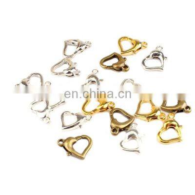 Fashion High Quality Metal Heart Shaped Lobster Clasp