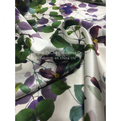 2020 Customized Design Digital Poplin Cotton Dress Fabric Women Print photo-2