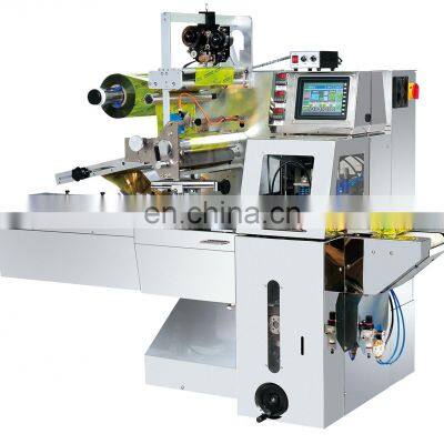 High Quality Automatic Pillow Packing Machine SERVO BOX-MOTION Horizontal Packaging Machine For Bread, Hot Dog Bun