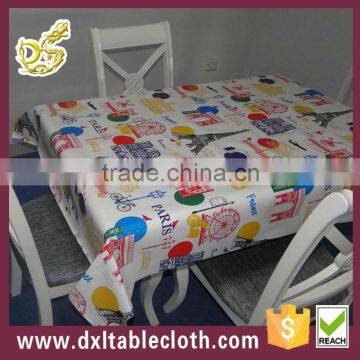 india style yarn home decor PVC tablecloths made in china alibaba