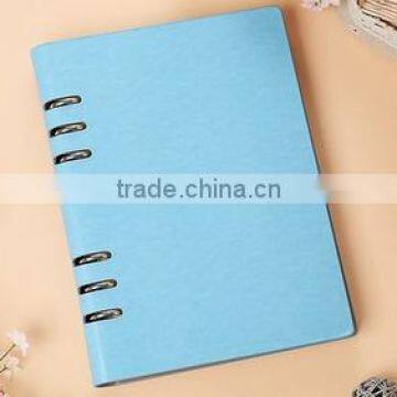 Different color, business, printed logo , leather notebook, FSC paper