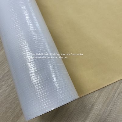 Thermal foils white pp film foil facing for glass wool surface