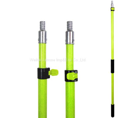 Light weight high strength Fiberglass Telescopic Handle Poles