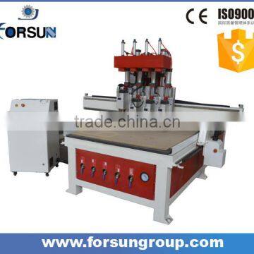 China Supplier Mdf Cutting Power Wood Cnc Router Multi Spindle Machine for Door Furniture photo-4