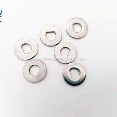 250HV D Shaped Mechanical Fasteners Flat Stainless Steel Washers