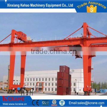 Double Girder Container Rubber Tyre Gantry Crane drawings