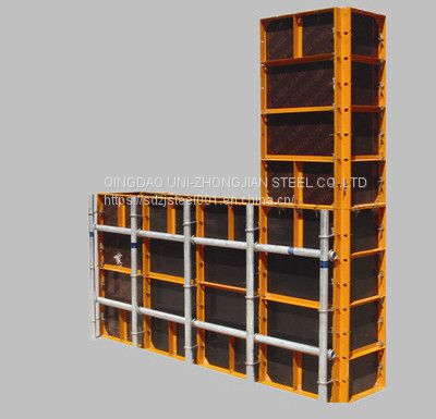 steel plywood formwork, 63 system concrete wall formwork , construction formwork