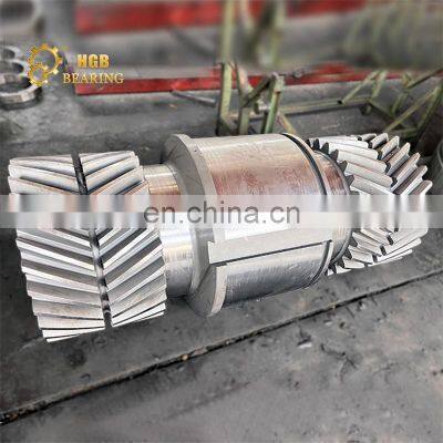 Grade 4 Precision Mechanical Transmission Industrial Gear Shaft Double Helical Gear Shaft photo-2