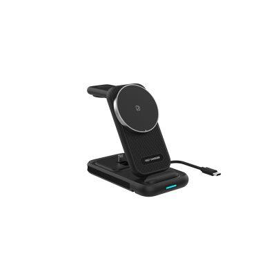 Headphones Direct Plug Foldable 4 in 1 Wireless Charger Watch Front and Back Modules Suitable for Apple Samsung Watch