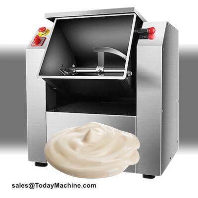 Horizontal Baking Flour Wet Powder Ribbon Blender Mixing Machine
