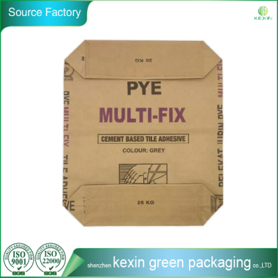 5-Ply Reinforced Kraft Paper Cement Bags | 90kg Load Capacity | ISO 9001 Certified photo-5