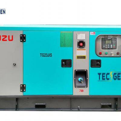 17kW ISUZU Diesel Power Generator With Soundpoof Canopy for Outdoor Use photo-3