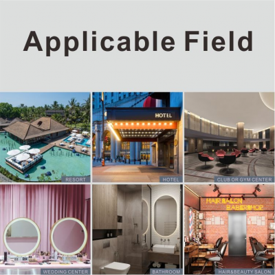 SmartLED Anti-Fog Wall-Mounted Mirror Cabinet With Touch-Sensor for Bathroom Beauty Salon Club Resort Hotel Bluetooth photo-3