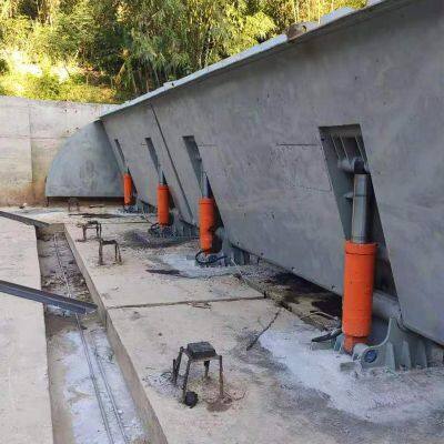 Hydraulic Elevator Dam for Automotive Assembly Line with Safety Sensors