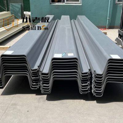 U Type Vinyl Plastic Sheet Pile for Construction of Bulkheads and Seawalls.