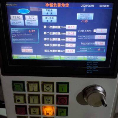 Aoxiang Fully Automatic Cnc Alloy and Cold Saw Tooth Grinding Machine Ax800-b6 photo-3