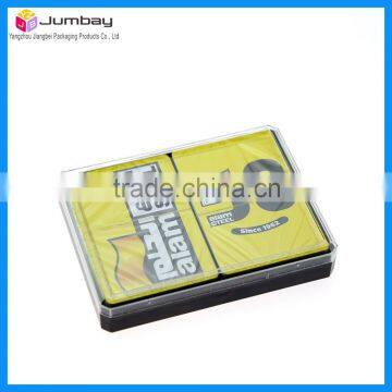 Double Deck Plastic Playing Cards in Plastic Box