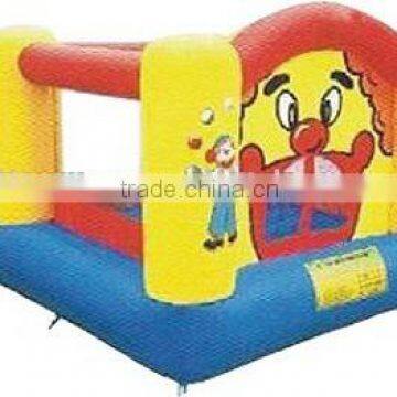 pvc inflatable Clown Bounce mini bouncer family bouncer