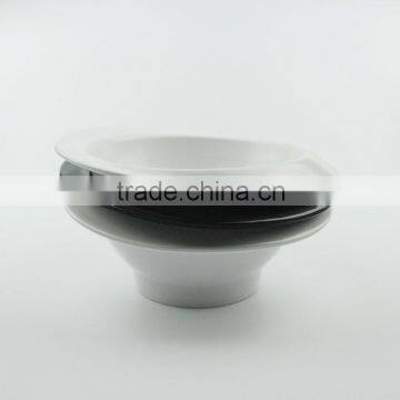 Wholesale Artificial Plant Pot Beautiful Hat Shape Melamine Flower Pot MX1312 photo-3