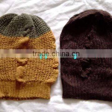 Alpaca Hat Knitted Peru