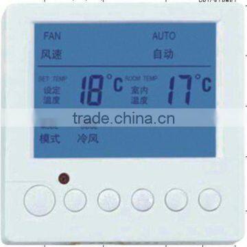 LCD Room Thermostat for air condition-ordinary type (lcd display thermostat,lcd display thermostat)