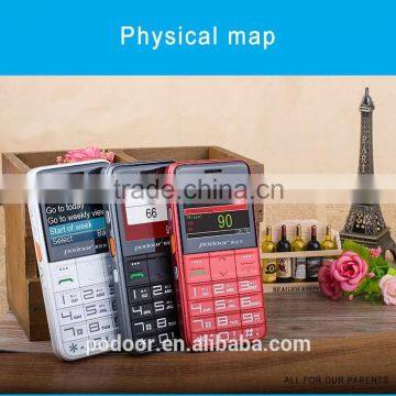 healthy mobile phone with heart rate monitor and blood oxygen monitor phone