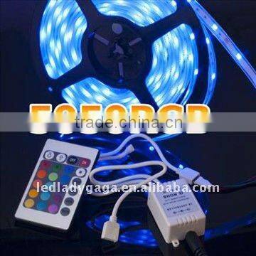 24/44keys contoller Flexible RGB multicolor led light strip Ribbon 12v 5m 16.4ft reel