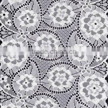 African style swiss textronic jacqaurd lace