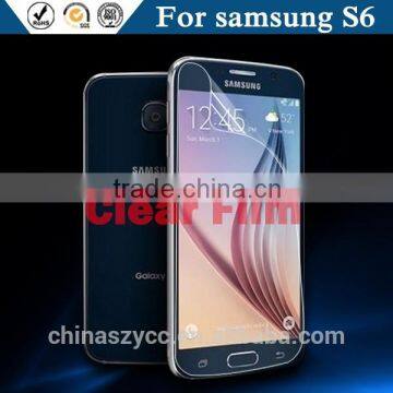 Ultra Clear Screen Protector for Samsung Galaxy s6 Transparent Screen Guard Protective Phone Film