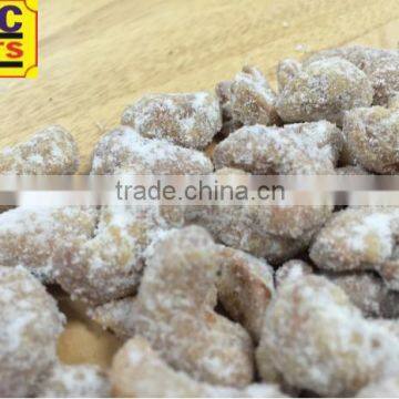 Coconut coated cashew pack in 25 or 50lbs from Vietnam with best price