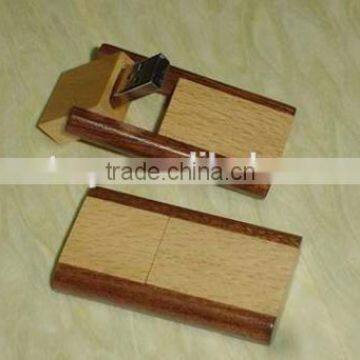hot sales lowest price swivel usb flash disk wood usb flash drive custom logo oem