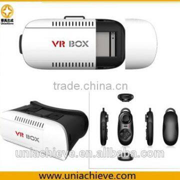 VR BOX 2016 New Headset Real Virtual 3D Glasses for smart phone with Remote Control