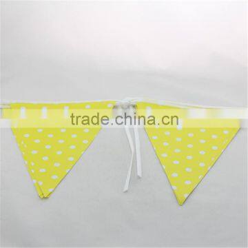 Triangle Bunting Flag/paper Bunting /hanging Triangle Flag photo-2