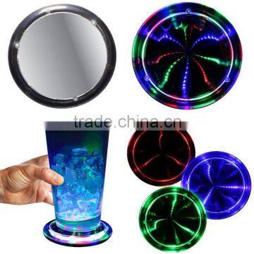LED Light Up Multi Color Tunnel Drink Coaster photo-2