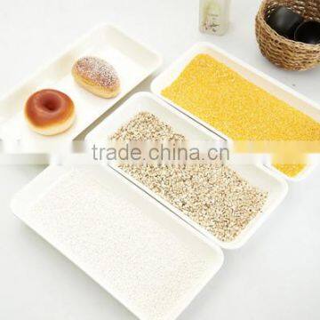 rectangle plastic plate for kitchen use