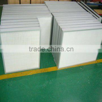 Pleat HEPA filter fine filter