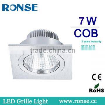 Silver LED COB Downlight Spot light one head two head three head