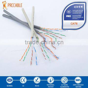 4 pair cm grade 23awg(0.57mm) 300m cat6 utp network cable