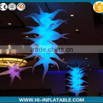 hot sale wonderful event stage decorations inflatable star with LED lights                        
                                                Quality Choice