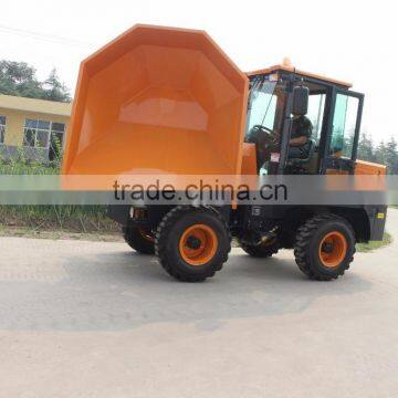3ton Site Truck Dumper With Turning Rotary Bucket,1.5cbm Capacity photo-3