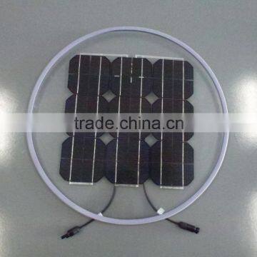 BIPV transparent solar panel